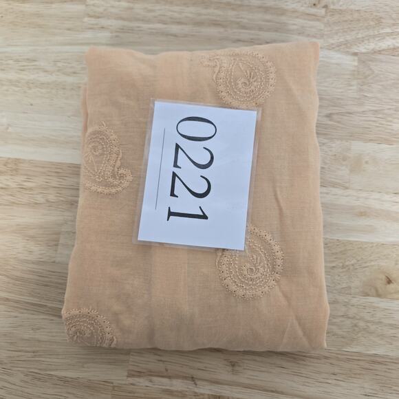 Forever That Girl Tunic Top Womens 2 Embroidered Sheer Boho Festival Peasant Blo - Picture 10 of 10